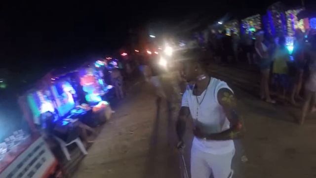 The Paint Entrance of Moon Party in Thailand Koh Samui смотреть онлайн