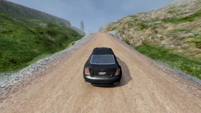 Rolls-Royce. challenge Beamng drive. смотреть онлайн