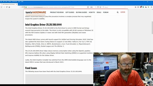 News - Intel releases its first UWD (Univeral Windows Driver) for Intel Graphics смотреть онлайн