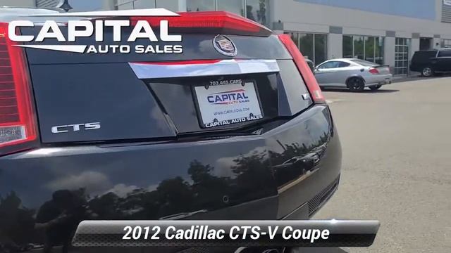 Used 2012 Cadillac CTS-V Coupe Base, Chantilly, VA CA1091 смотреть онлайн