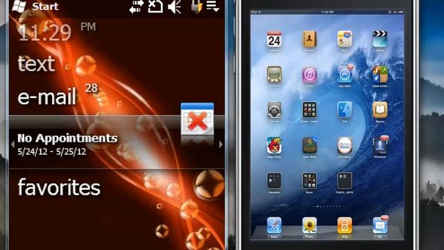 Windows Mobile Comparison with iPhone (Microsoft Voice Command) смотреть онлайн