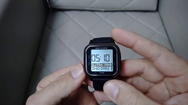 Como configurar tábua das Marés relógio Rip Curl Next Tide Único смотреть онлайн