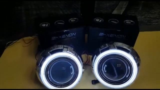 Биксеноновые линзы с ангельским глазом смотреть онлайн