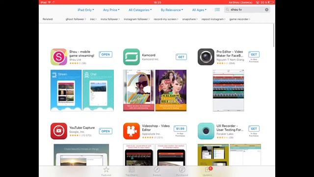 Как скачать AIRSHOU на любой iOS девайс??? смотреть онлайн