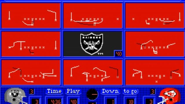 NFL Football (Week 11: Chiefs - Raiders) (Distinctive Software) (MS-DOS) [1992] [PC Longplay] смотреть онлайн
