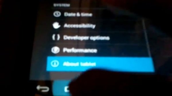 Ice cream sandwich on the hp touchpad