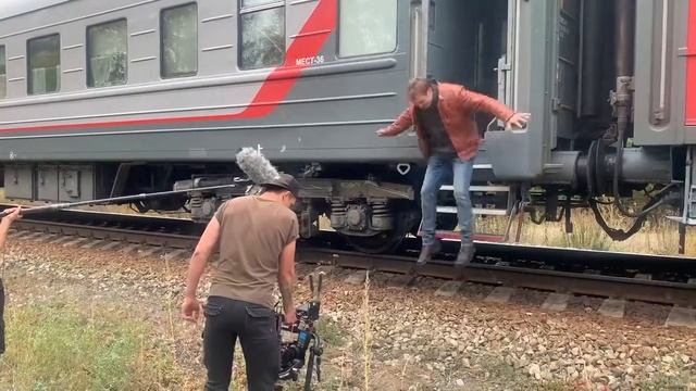 На жд объектах в Тюмени снимают фильм с популярными актерами