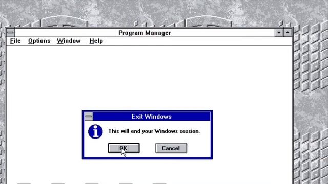 Windows 3.1 startup and shutdown sound смотреть онлайн