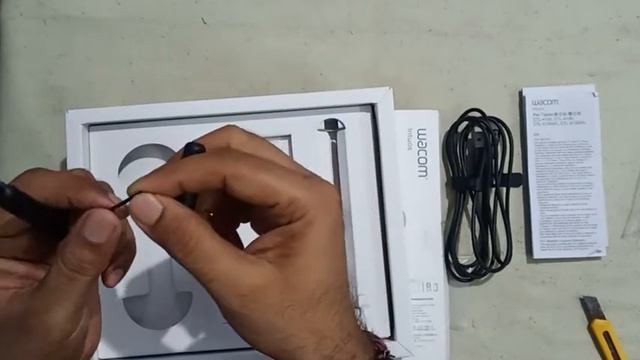 Unboxing of Wacom Intuos Graphics Tablet (wirless) for Teaching ( suppored by Android) смотреть онлайн