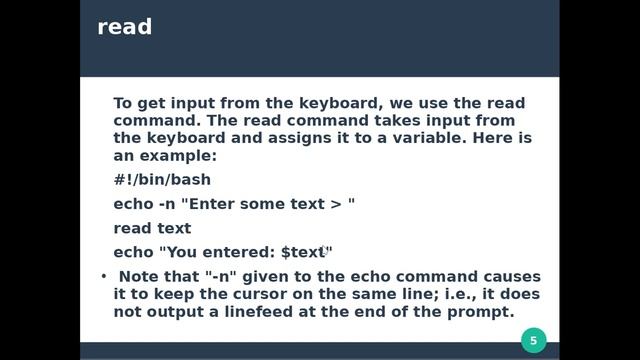 Shell Scripting || read – echo – test commands || Linux Tutorial || OS || Malayalam Tutorial смотреть онлайн
