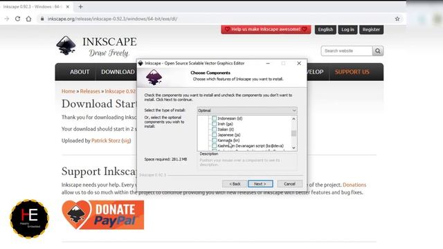 Download and Install Inkscape on Windows смотреть онлайн