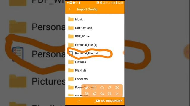 how to import Hat file to Ha-tunnel from any folder of your phone смотреть онлайн