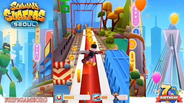 Subway Surfers 2019 Seoul Android Gameplay Rin Event Special (7th Birthday Anniversary)