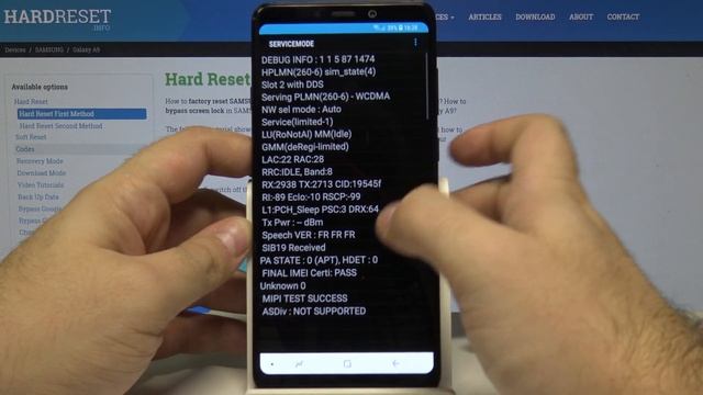 Secret Codes SAMSUNG A9 2018 - Enable Hidden Modes / Service Menu смотреть онлайн