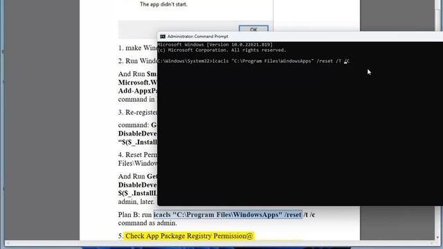 Fix ms-windows-store:PurgeCaches The App Didn’t Start error on Windows смотреть онлайн