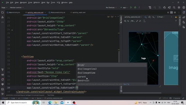 How to make video call application|Part 3 | WEBRTC | Android Studio tutorial | 2024|Screen in Kotli смотреть онлайн