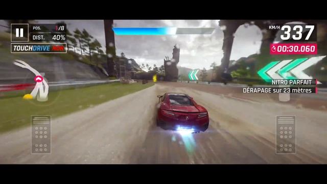 Asphalt 9 - Exclusive: Cadillac Cien Concept - Manual lap with Acura 2017 NSX смотреть онлайн