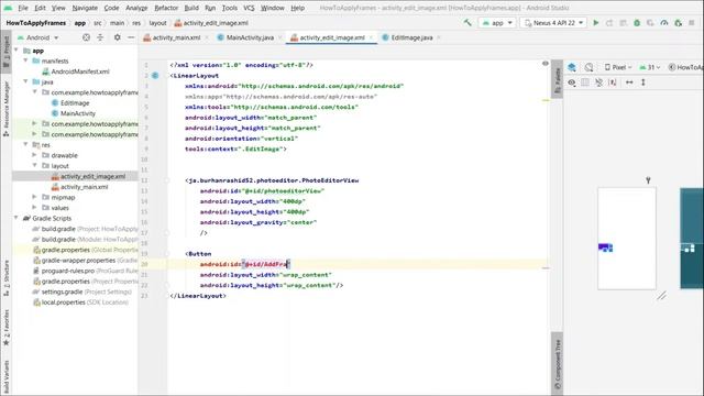 Photo Frame App Android Studio | Part 1 | Introduction