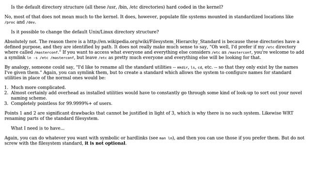 Unix & Linux: Change of Unix default directory structure (5 Solutions!!) смотреть онлайн