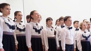 Славься. Музыка М.Глинки. Слова С.Городецкого.