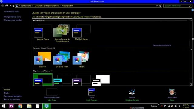 How to enable dark theme in Windows 8.1,8,7,10 смотреть онлайн