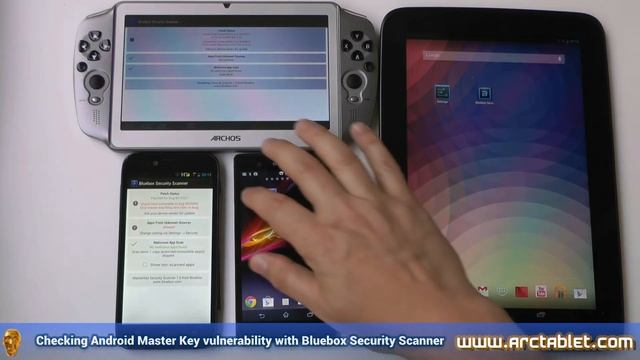 Testing Android Master Key vulnerability with Bluebox security scanner смотреть онлайн