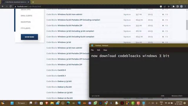 How to download CodeBlocks in windows 7/ 8/ 10/ 11 смотреть онлайн