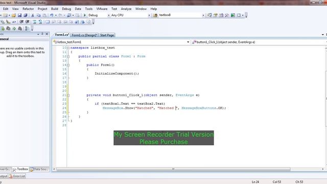 using error provider control in c# using visual studio 2008 смотреть онлайн
