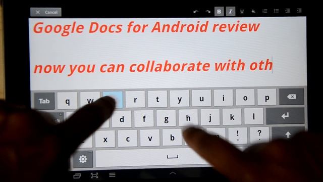 Google Docs for Android Review смотреть онлайн