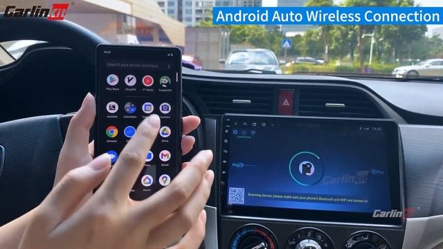 CarlinKit CCPA | Dongle for aftermarket display screen Wireless Android Auto-Connection Tutorial смотреть онлайн