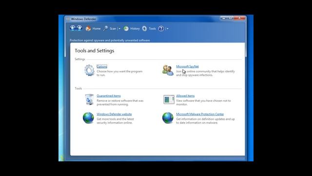 Windows 7 Defender смотреть онлайн
