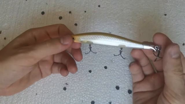 Распаковка воблер Rapala Ripstop RPS12 MRL из Rozetka