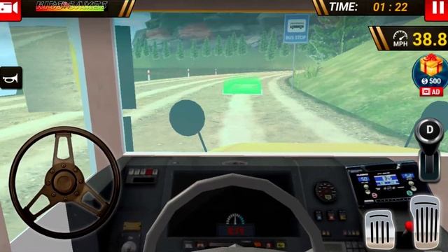 Offroad School Bus Driving Simulator 2019 3D - Android GamePlay смотреть онлайн