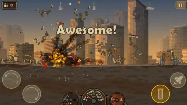 Earn to Die 2 iOS Android Gameplay #3 Car Game смотреть онлайн
