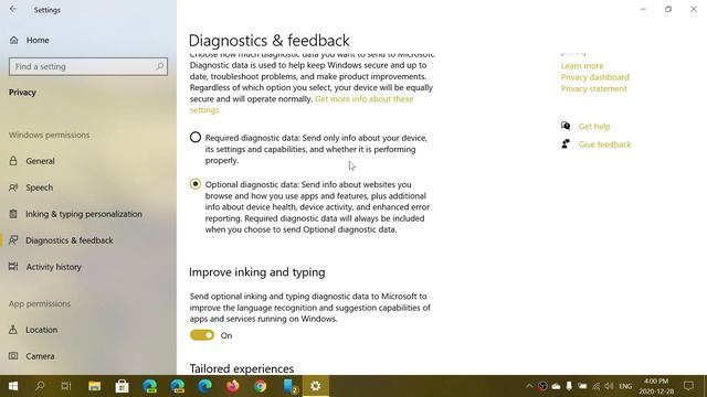 EXPLAINED Windows 10 May October 2020 update Privacy Settings Diagnostics and Feedback смотреть онлайн