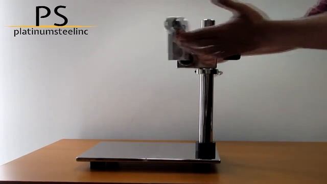 Platinum Steel Base Brazo Doble Acero Inoxidable смотреть онлайн