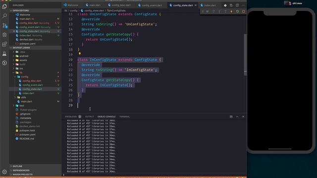 Flutter: Flutter Bloc Explained With Light & Dark Theme | DevFest App | CH02 | Complete App Tutoria