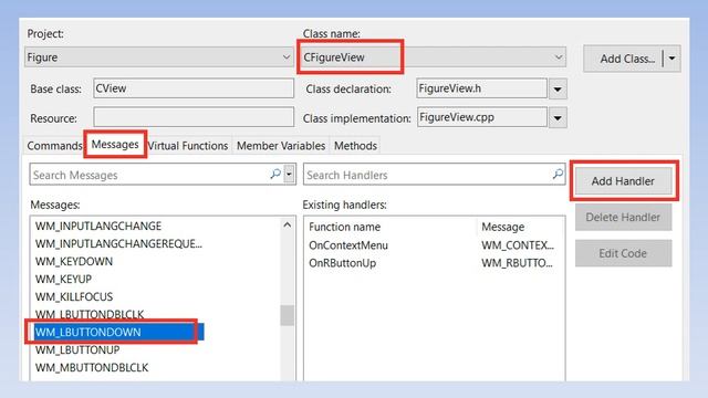Figure app MFC C++, VS 2019 смотреть онлайн