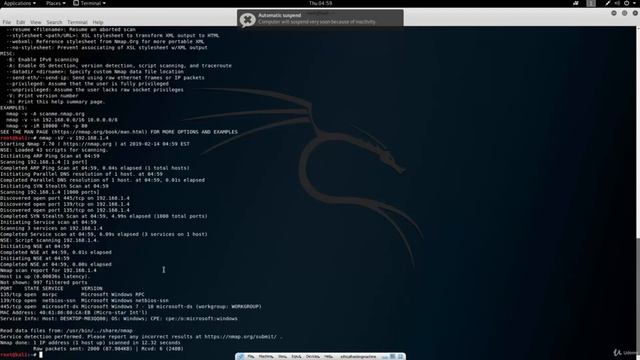 4 Nmap part 3 смотреть онлайн
