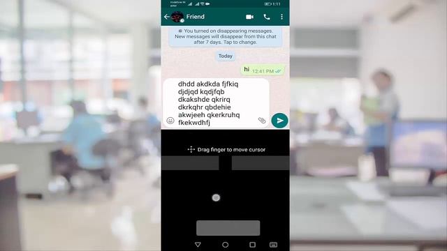 How To Use Drag Finger To Move Cursor In Android Phone смотреть онлайн