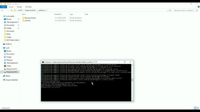 Installer Symfony 3.1.5 grâce à Composer смотреть онлайн