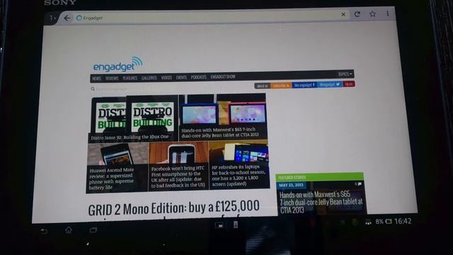 Xperia Tablet Z Browser﻿ Performance Chrome + Firefox смотреть онлайн