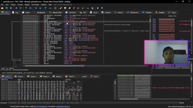 Tugas Orakom - Mengcrack Software plist Editor Menggunakan x64dbg смотреть онлайн