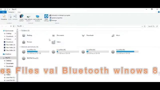 How To Tronsfes Files vai Bluetooth windows 7,8,10 2017 смотреть онлайн
