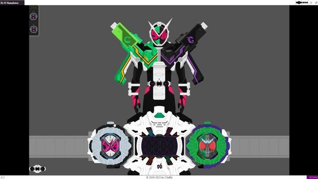 Kamen Rider Zi-O Double Armor | Kamen Rider Revice Eagle Genome | 仮面ライダージオウダブルアーマー