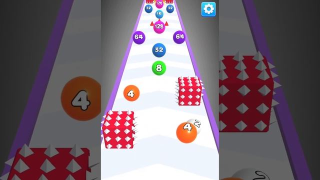 Number Ball 3D - Merge Games ! All Levels Gameplay Level (81-86) android, ios смотреть онлайн