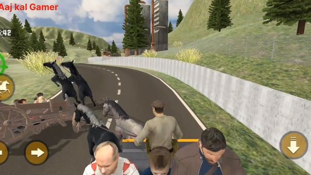 Horse Cart Transport Taxi Game | Horse game | Horse cart game simulation | Android PlayGame смотреть онлайн