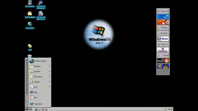 Обзор Windows 98 Build 1559 смотреть онлайн