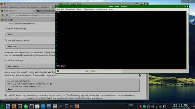 LFS 7.5 Systemd Tutorial Chapter 6 6.70. Vim-7.4 смотреть онлайн