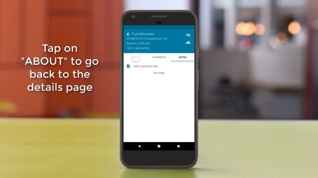 Guthook Guides (Android) - How to View Waypoint Details смотреть онлайн